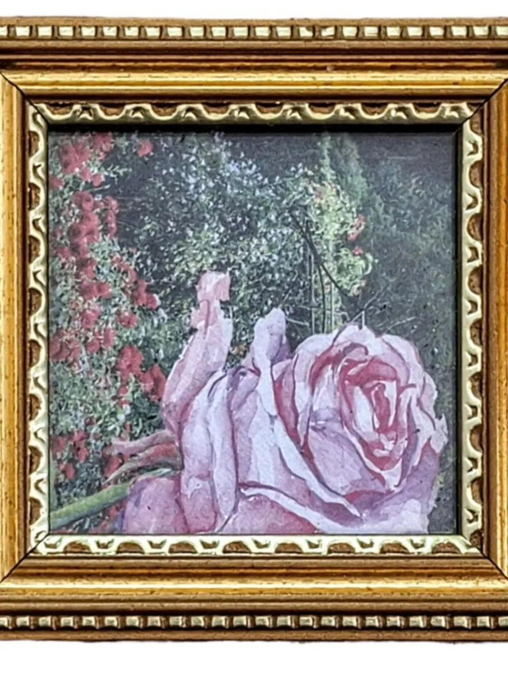 Ornate Gold Frame Print Housed in a 4